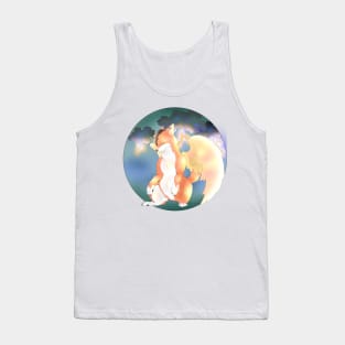 Fox in a storm Tank Top